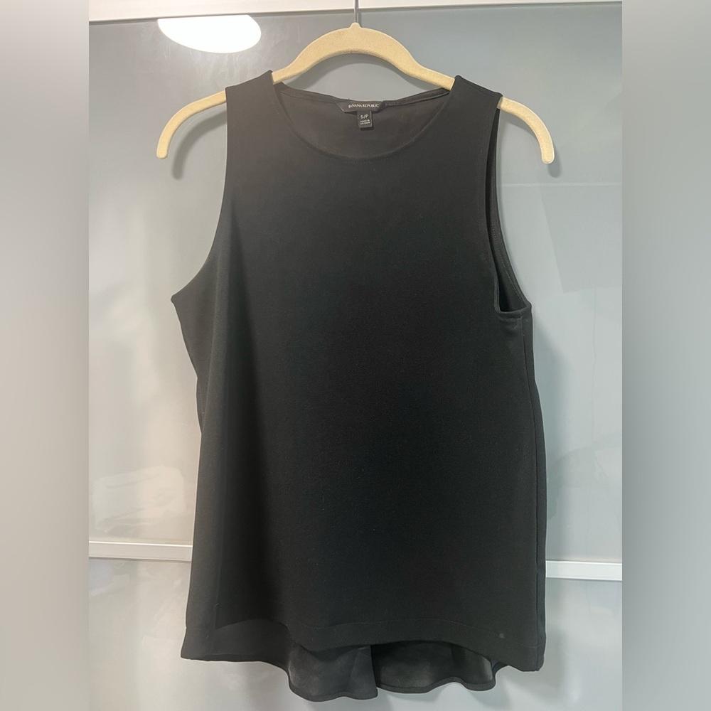 Banana Republic Classic Black Tank Top